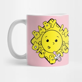 Baby girl on board Mug